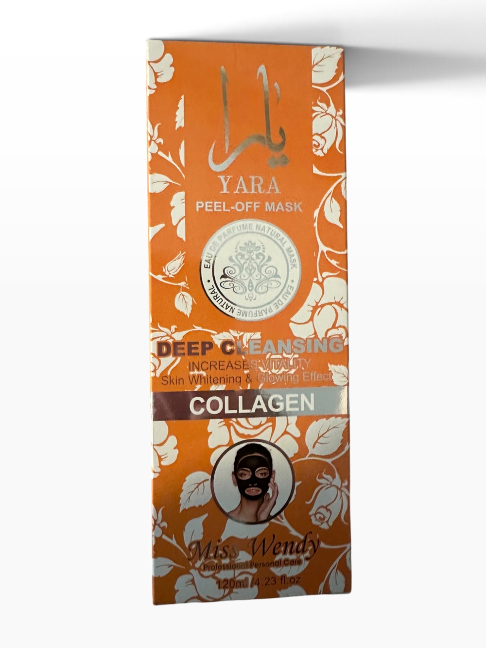 Yara Collagen Deep Cleansing Peel-Off Face Mask 120ml New